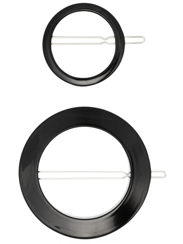 Valet Studio Sarah Round Hair Clip Set Farfetch Valet Studio Sarah Round Hair Clip Set