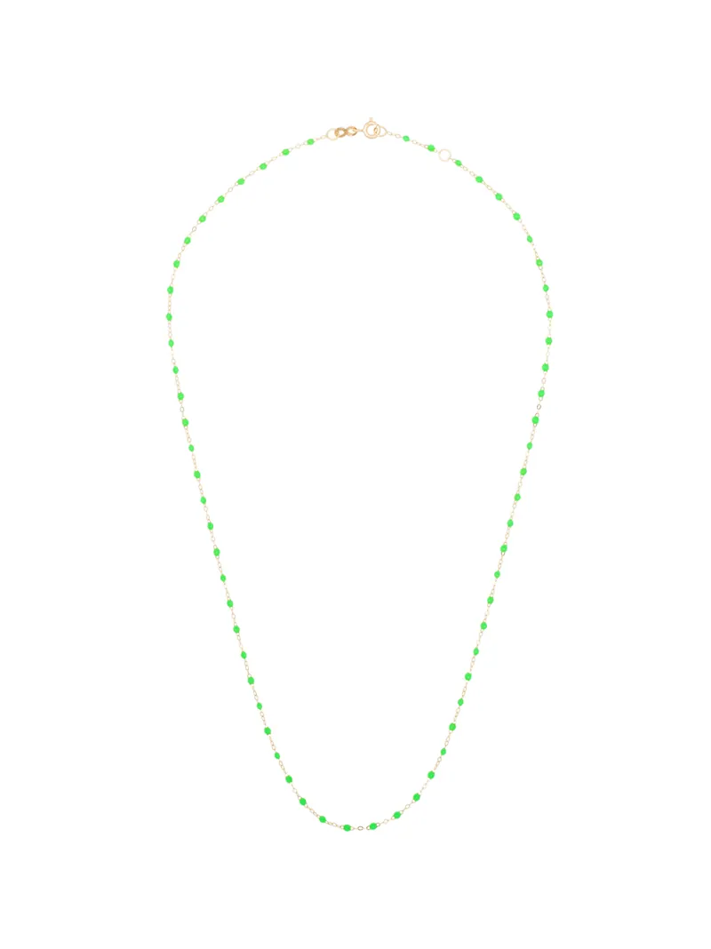 GIGI CLOZEAU 18KT GOLD NEON BEAD NECKLACE