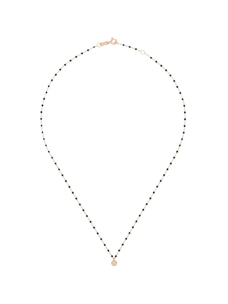 GIGI CLOZEAU LUCKY 18KT ROSE GOLD NECKLACE