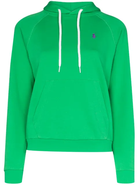 polo hoodie green