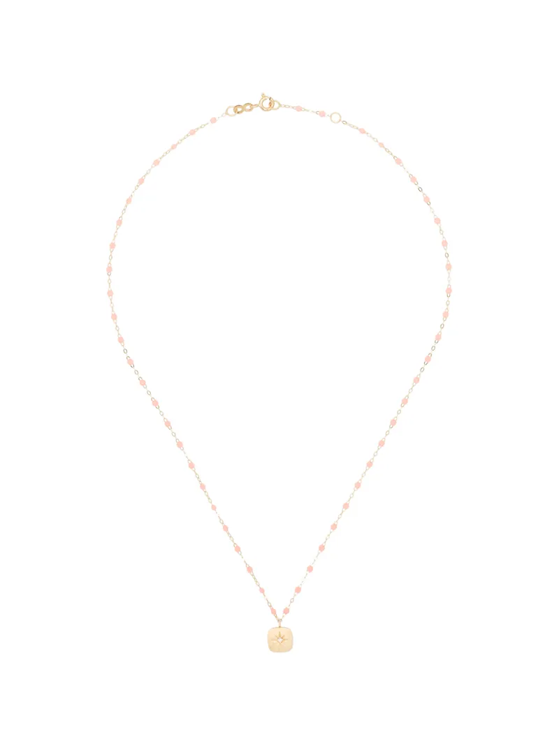Click to view more detailed imagery on our partner's website Gigi Clozeau 18k Yellow Gold Miss Gigi 42 Cm Beaded Diamond Necklace