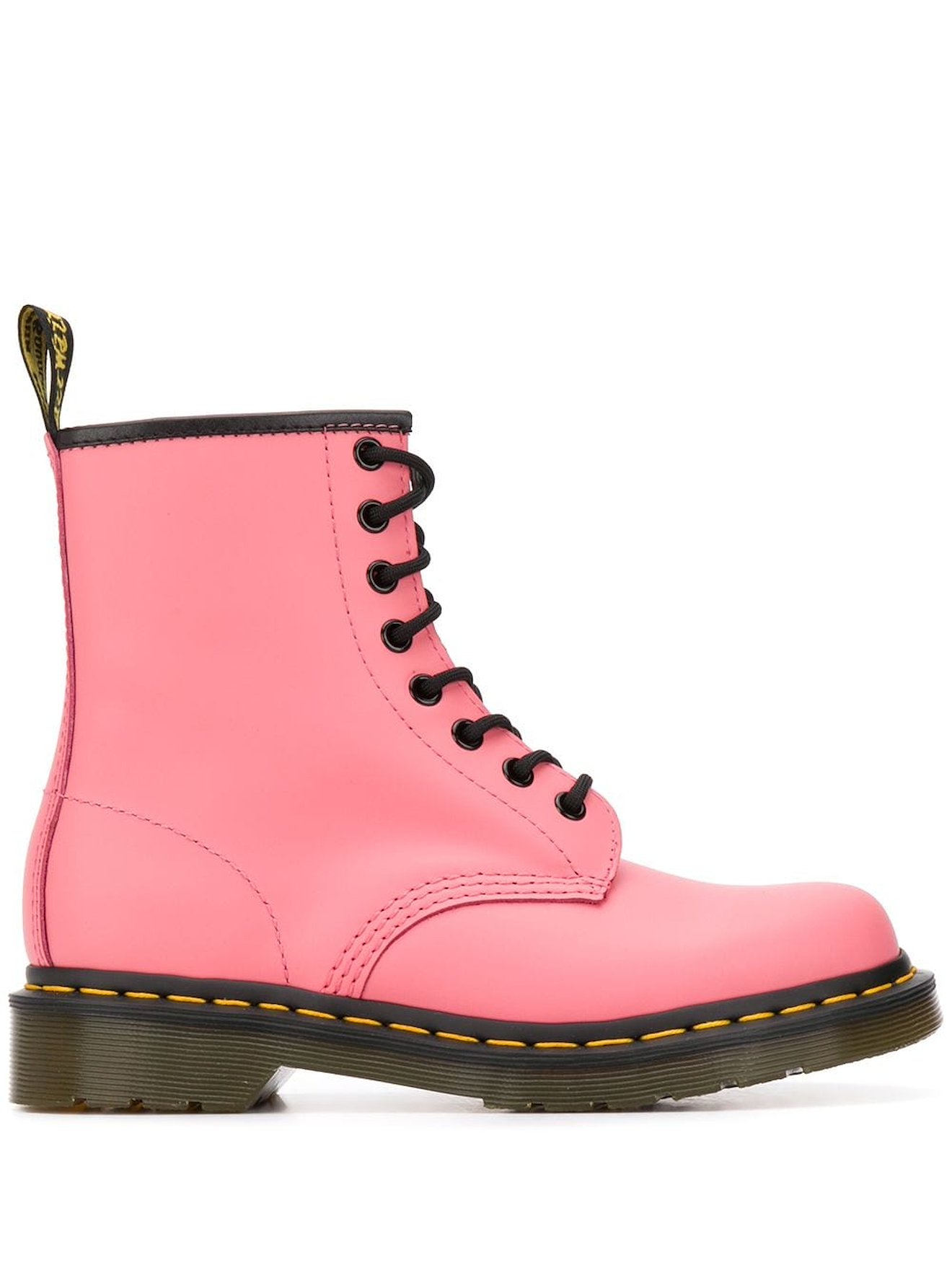 Dr. Martens 1460 40mm laceup ankle boots pink MODES