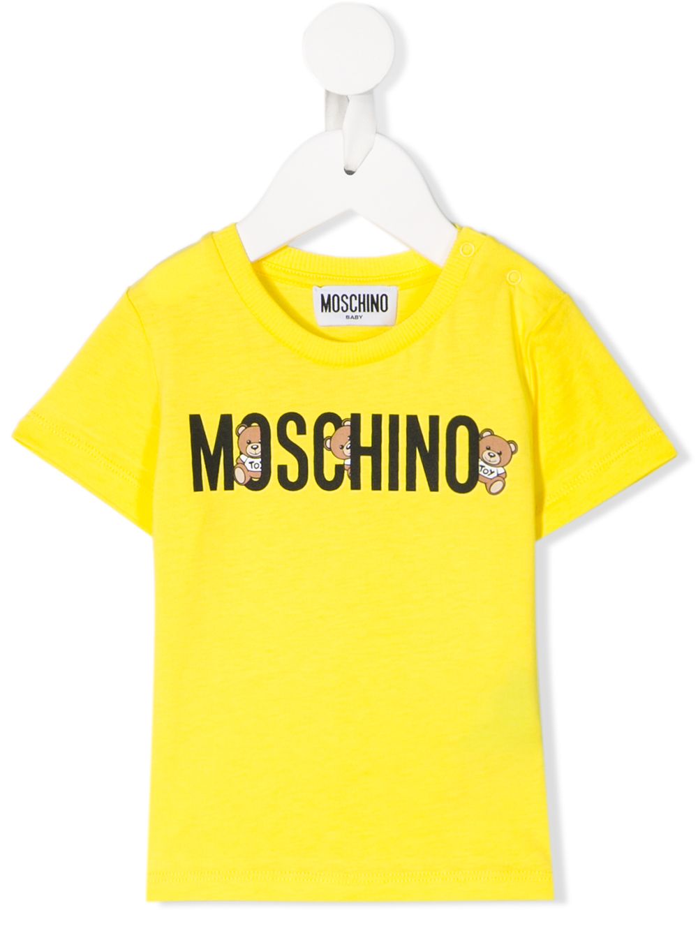 фото Moschino kids футболка с логотипом