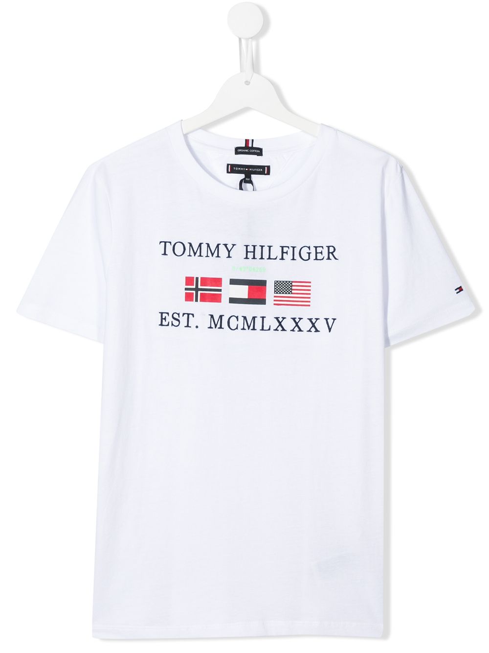 фото Tommy hilfiger junior teen flag print t-shirt