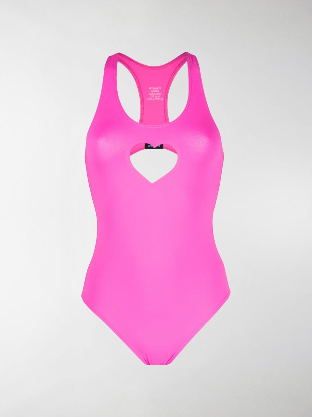 VETEMENTS HEART CUT-OUT SWIMSUIT,14839354