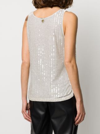 sequinned tank top展示图