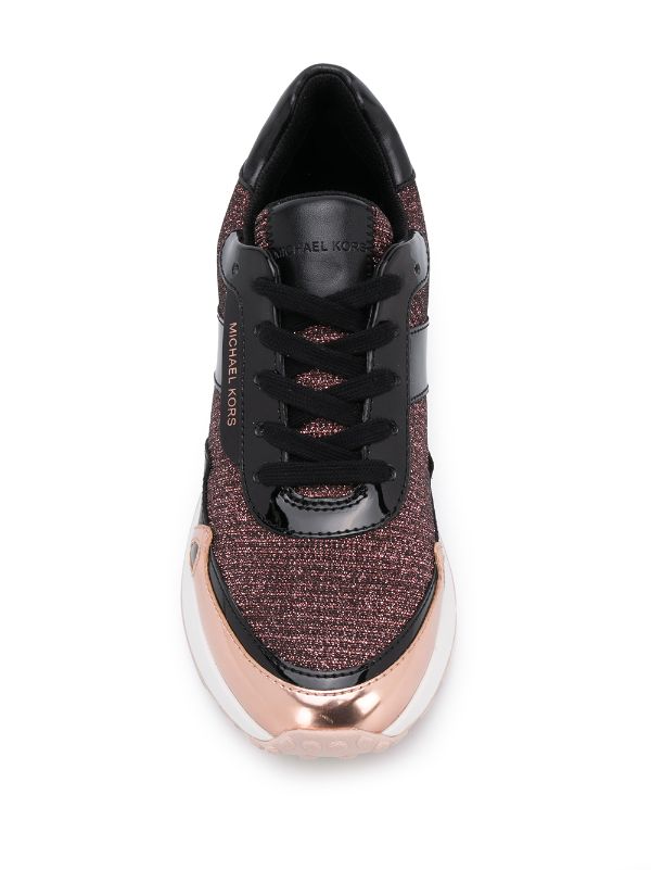 michael kors chain mesh sneaker