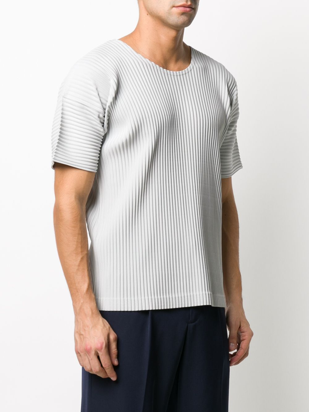 фото Homme plissé issey miyake футболка в рубчик