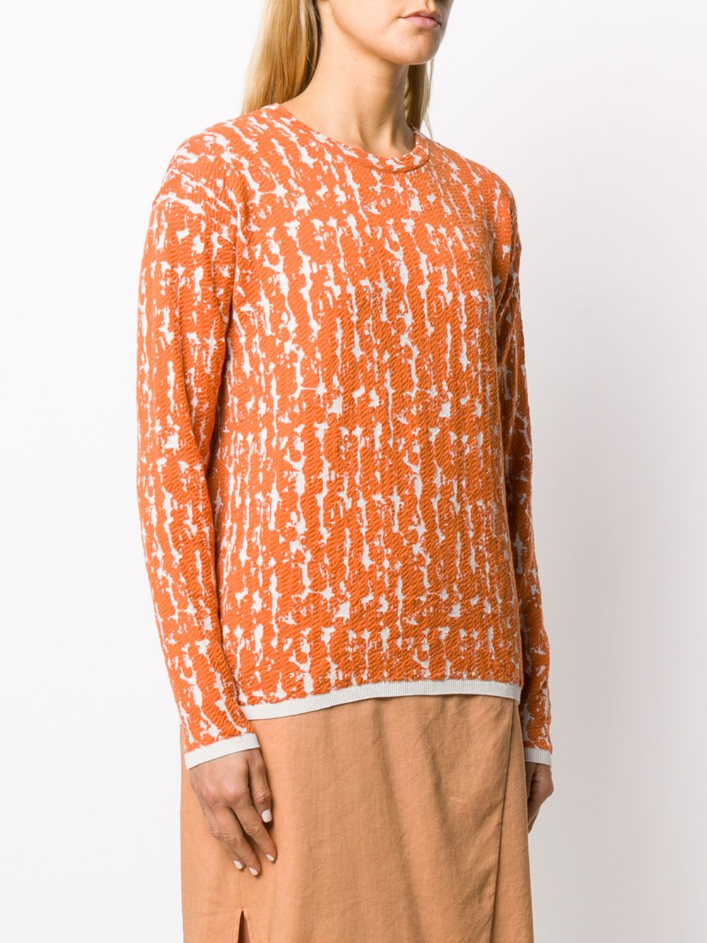 фото Christian wijnants jacquard long-sleeve jumper