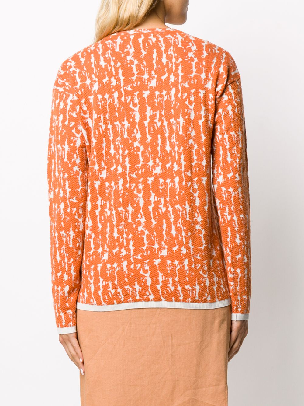 фото Christian wijnants jacquard long-sleeve jumper