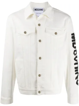 moschino denim jacket mens