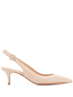 Anna slingback pumps by Gianvito Rossi, available on farfetch.com for $893 Kourtney Kardashian Shoes SIMILAR PRODUCT