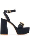 Gianvito Rossi Zandra denim sandals - Blue