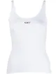 Image 1 of Off-White logo print tank top