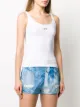 Off-White logo print tank top