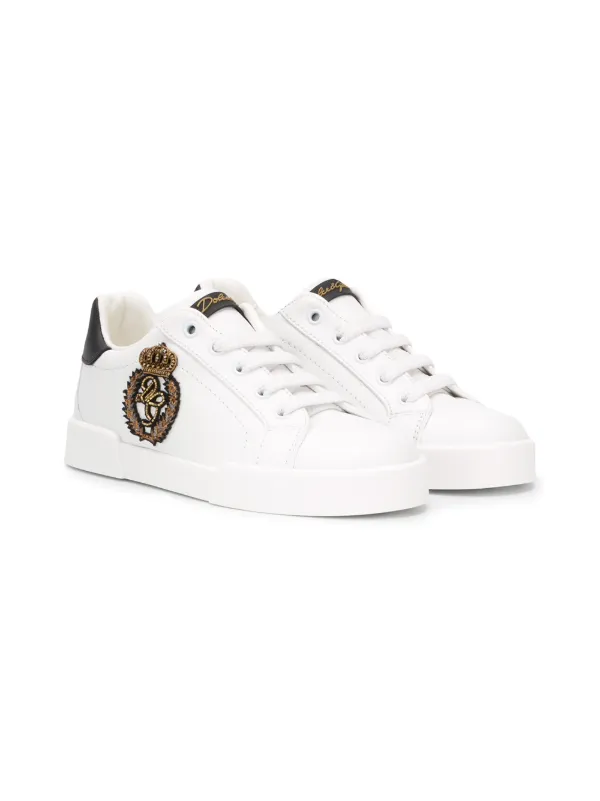 dolce and gabbana embellished sneakers