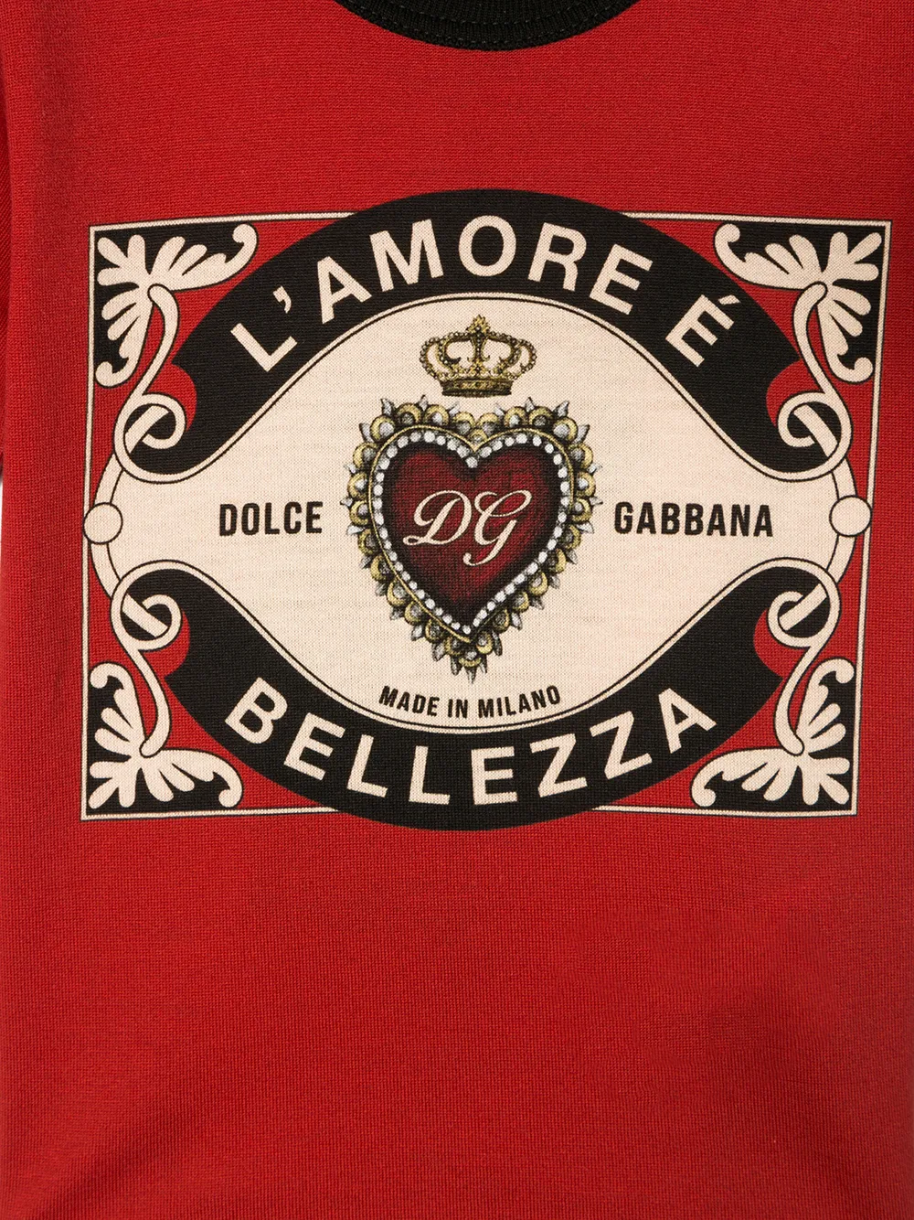 Dolce & Gabbana Kids graphic print T-shirt