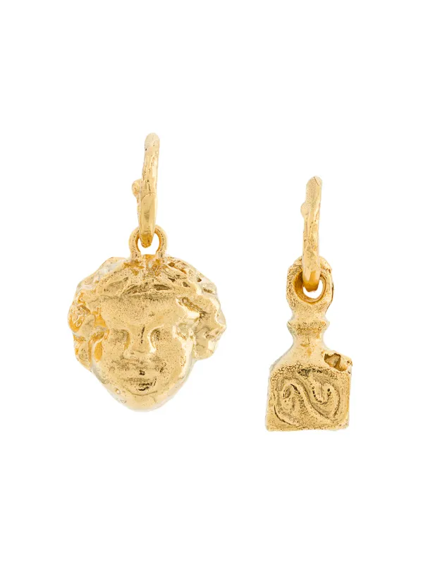 Alighieri Casella and the Music Earrings in Gold