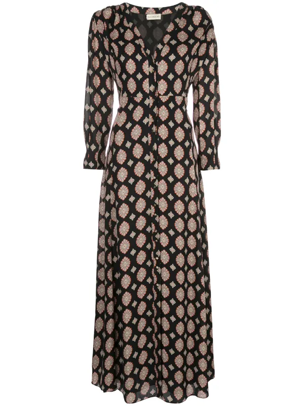 casablanca silk shirtdress