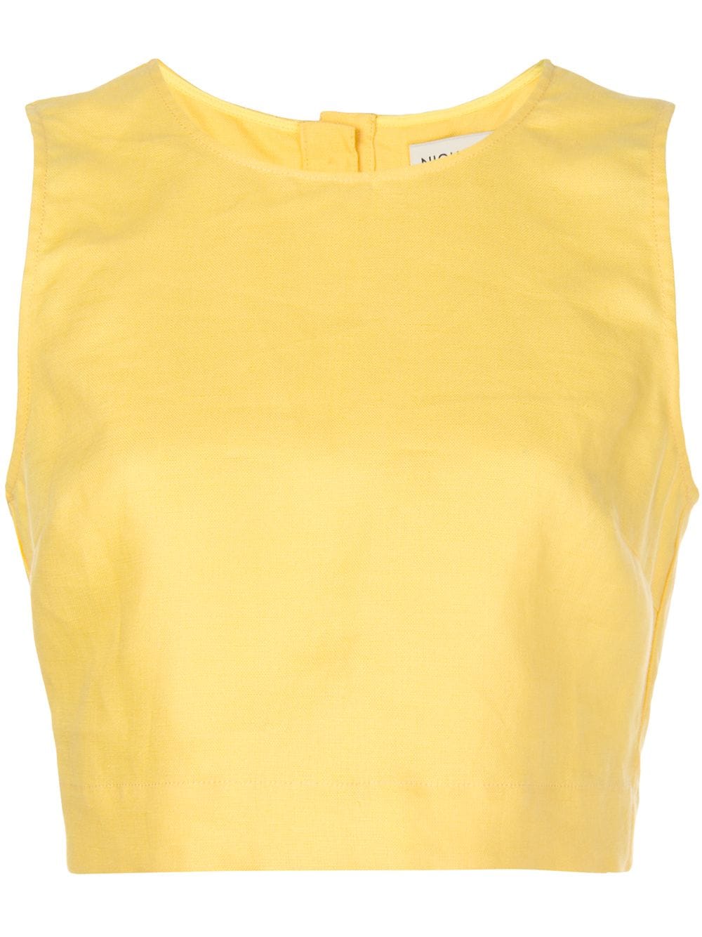 Nicholas Cropped-top In Yellow