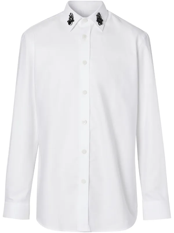 burberry white shirt