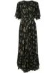 Image 1 of Giambattista Valli pleated floral-print dress