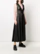 RED Valentino sleeveless leather dress