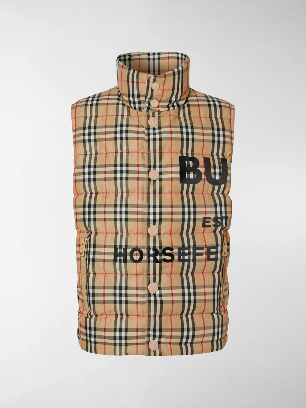 BURBERRY VINTAGE CHECK PUFFER GILLET,802367314840847