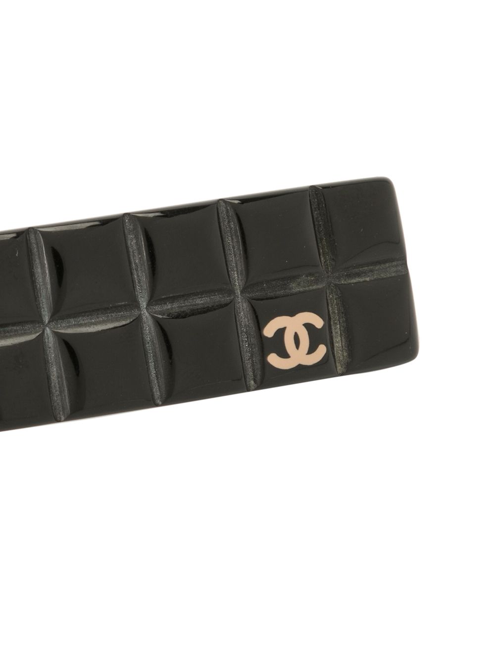 фото Chanel pre-owned заколка для волос 2004-го года choco bar