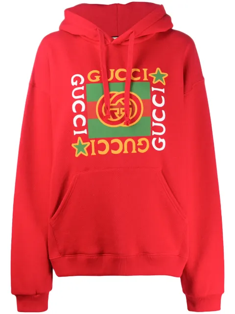 red gucci hoodie with flowers