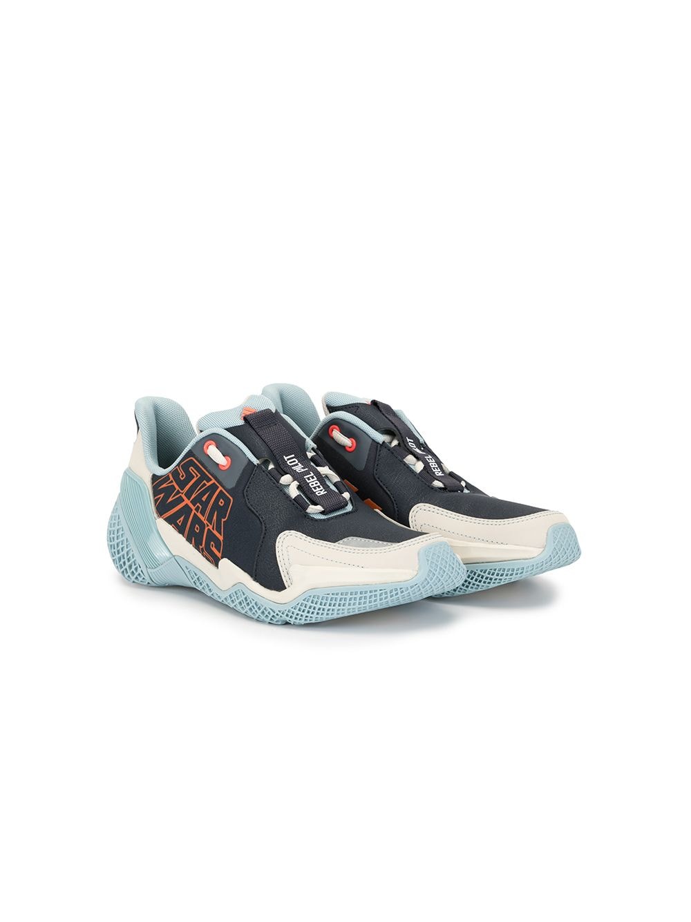 Adidas Originals Kids' Star Wars 4uture Runner Sneakers In 蓝色