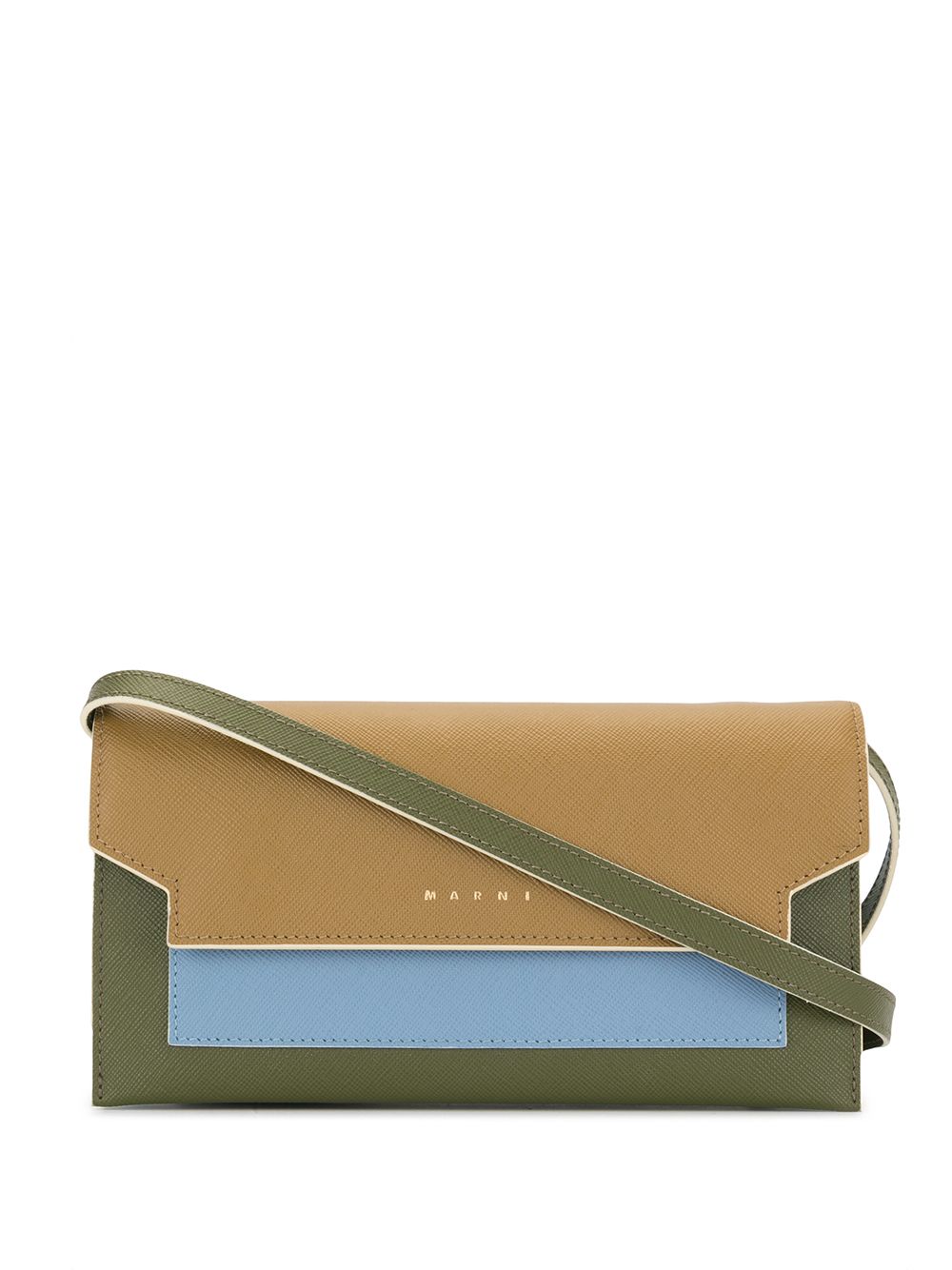 Marni Bellows Mini Bag In 绿色