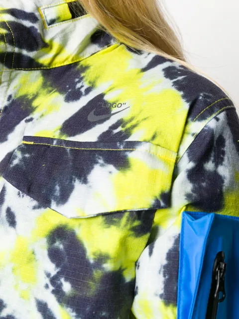 off white tie dye jacket