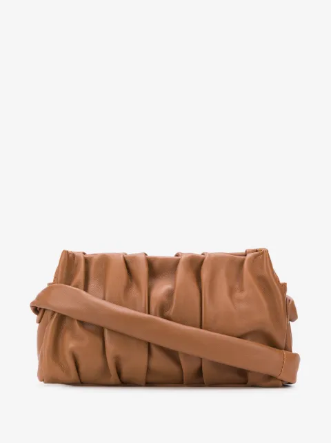 Elleme ruched shoulder bag