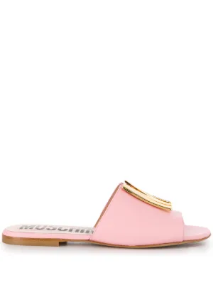 moschino flip flops womens
