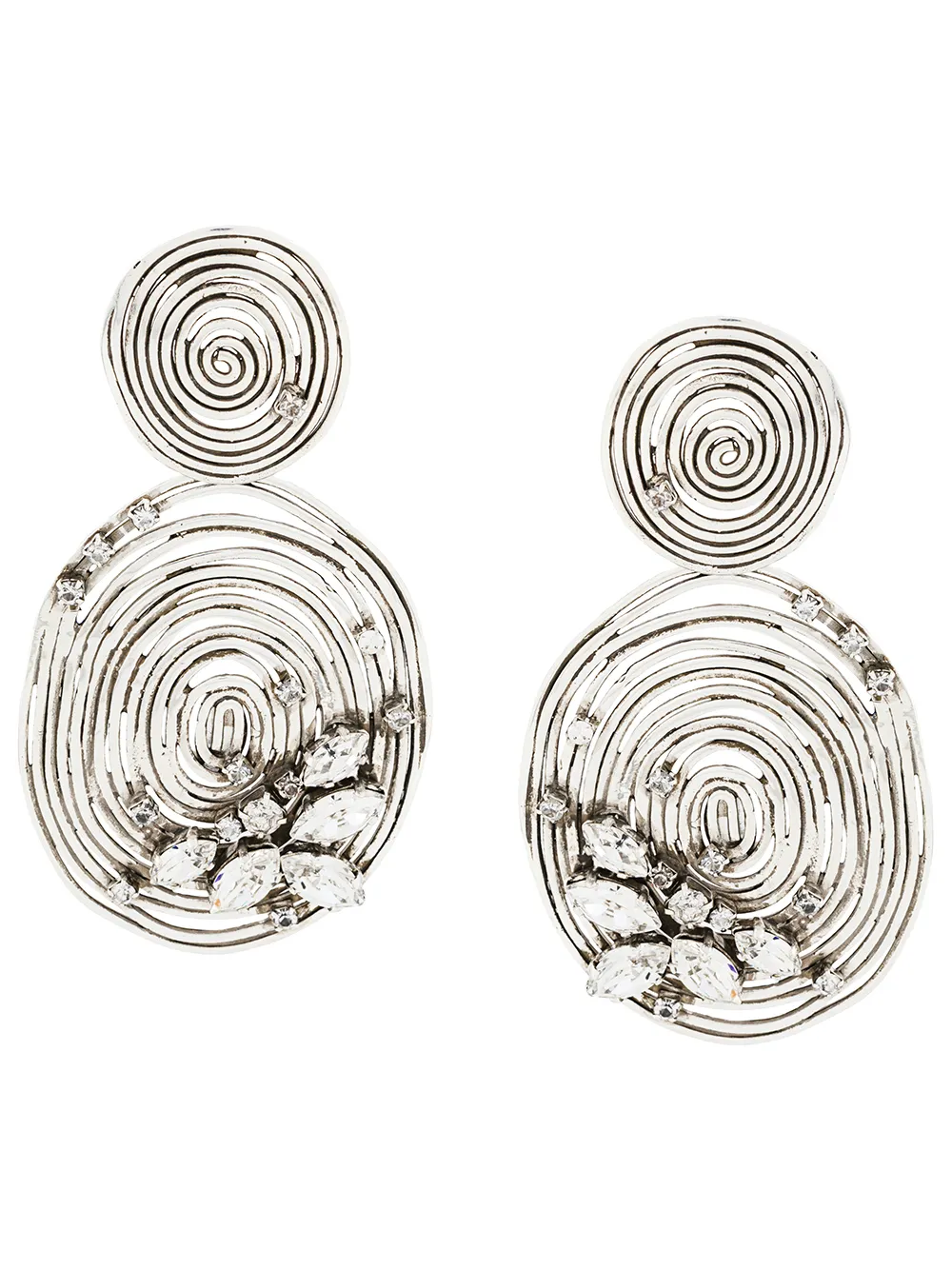 Gas Bijoux Wave earrings - Silver