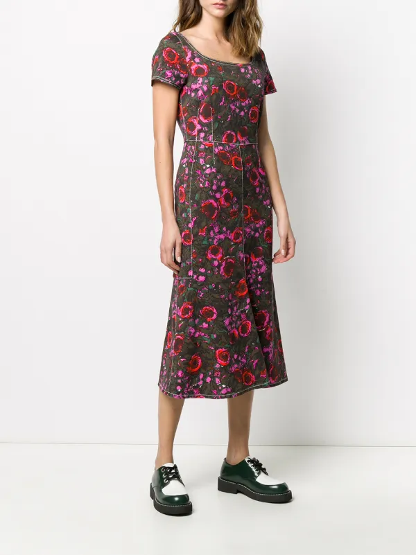 marni denim dress