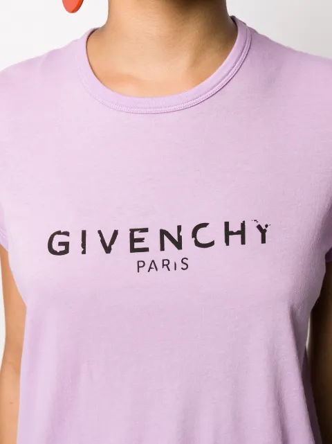 givenchy logo t shirt women's