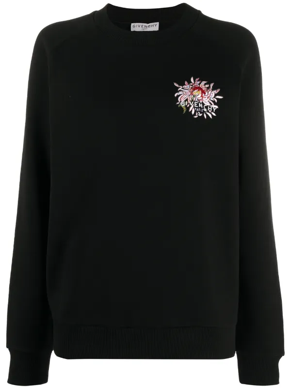 givenchy floral sweatshirt