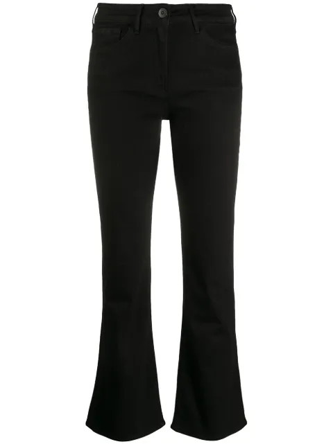 3x1 flared cropped jeans