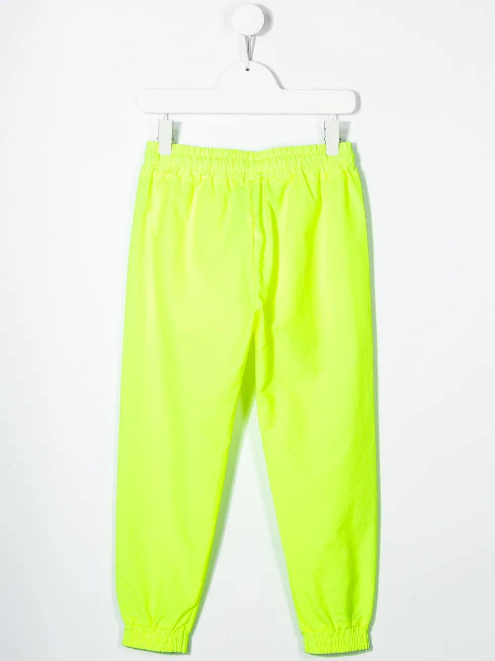 MSGM Kids Trainingsbroek met logoband Geel