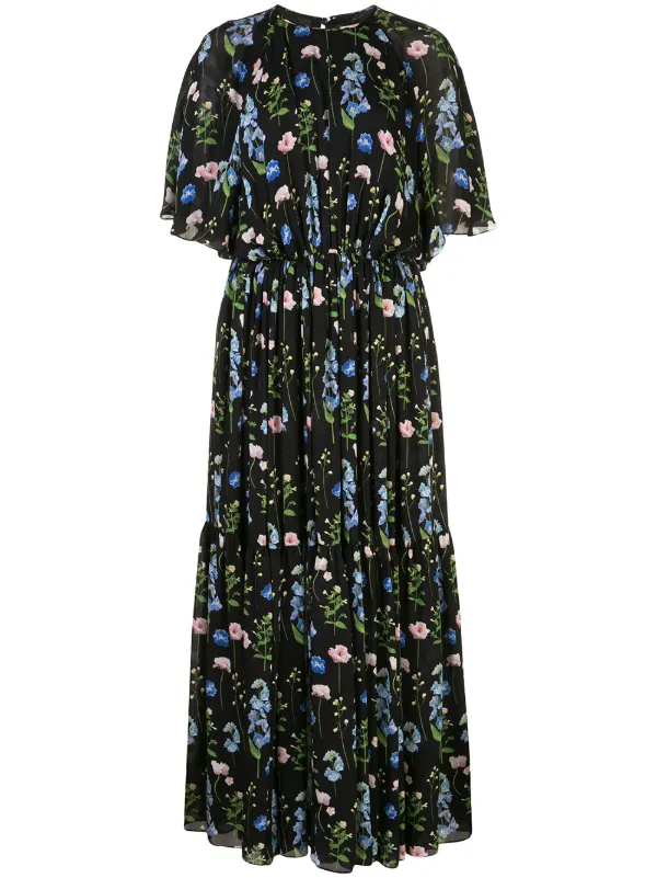 carolina herrera floral dress