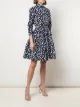 Carolina Herrera polka dot tiered skirt