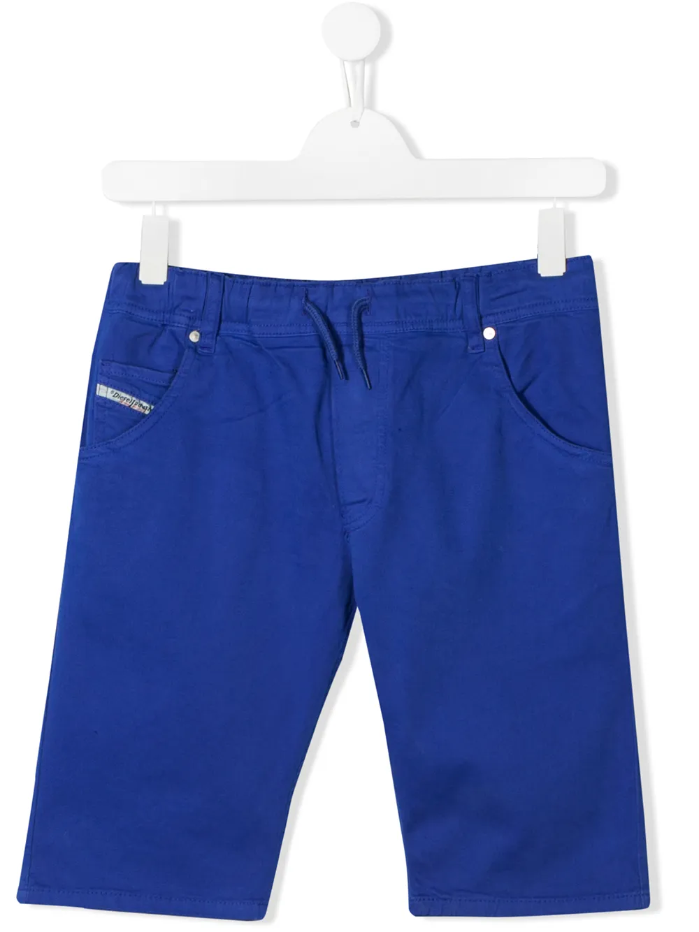 Diesel Teen Drawstring Shorts In Blue