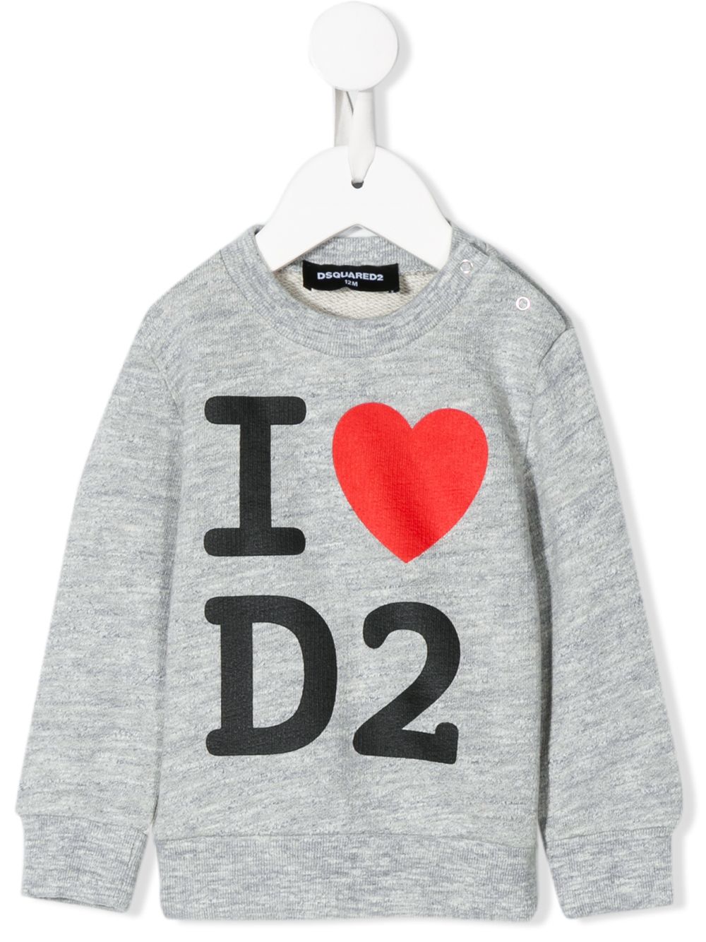 фото Dsquared2 kids толстовка с логотипом