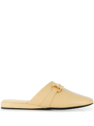 yellow gucci mules