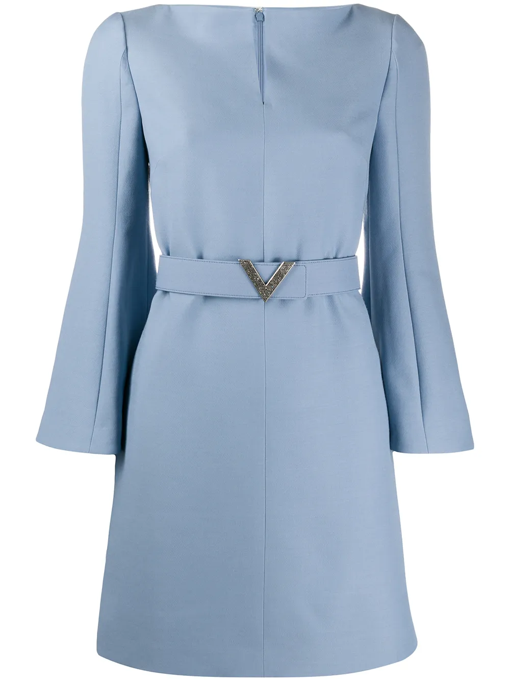 Valentino Garavani Jurk met riem Blauw