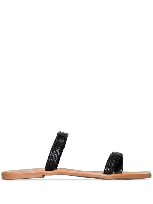 woven strap sandals