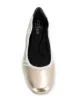 Hogan metallic-print ballerinas