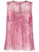 Image 1 of Dolce & Gabbana floral lace sleeveless blouse